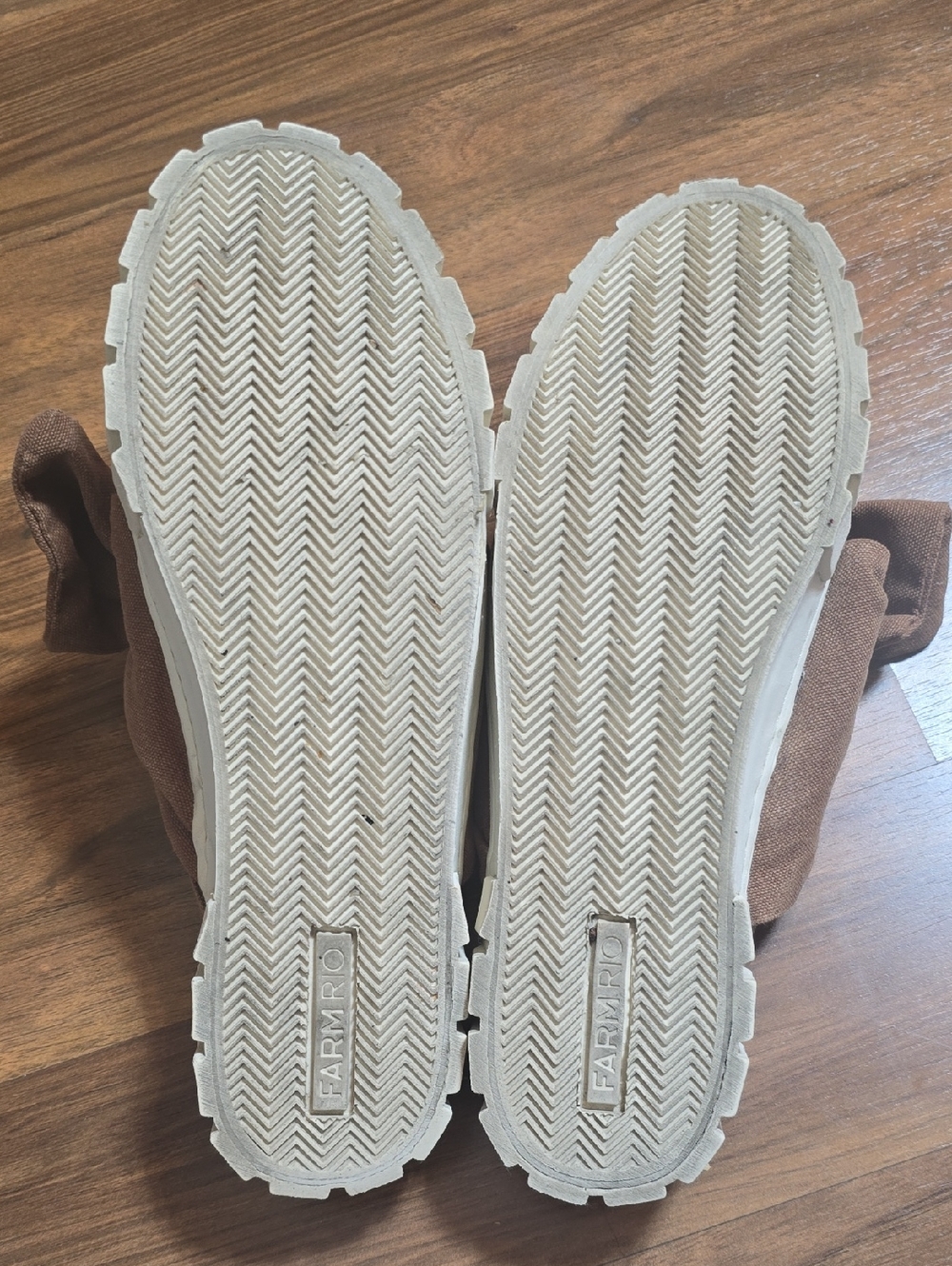 FARM Rio Canvas Platform Bow Mule Sneakers - Picture 9 of 11